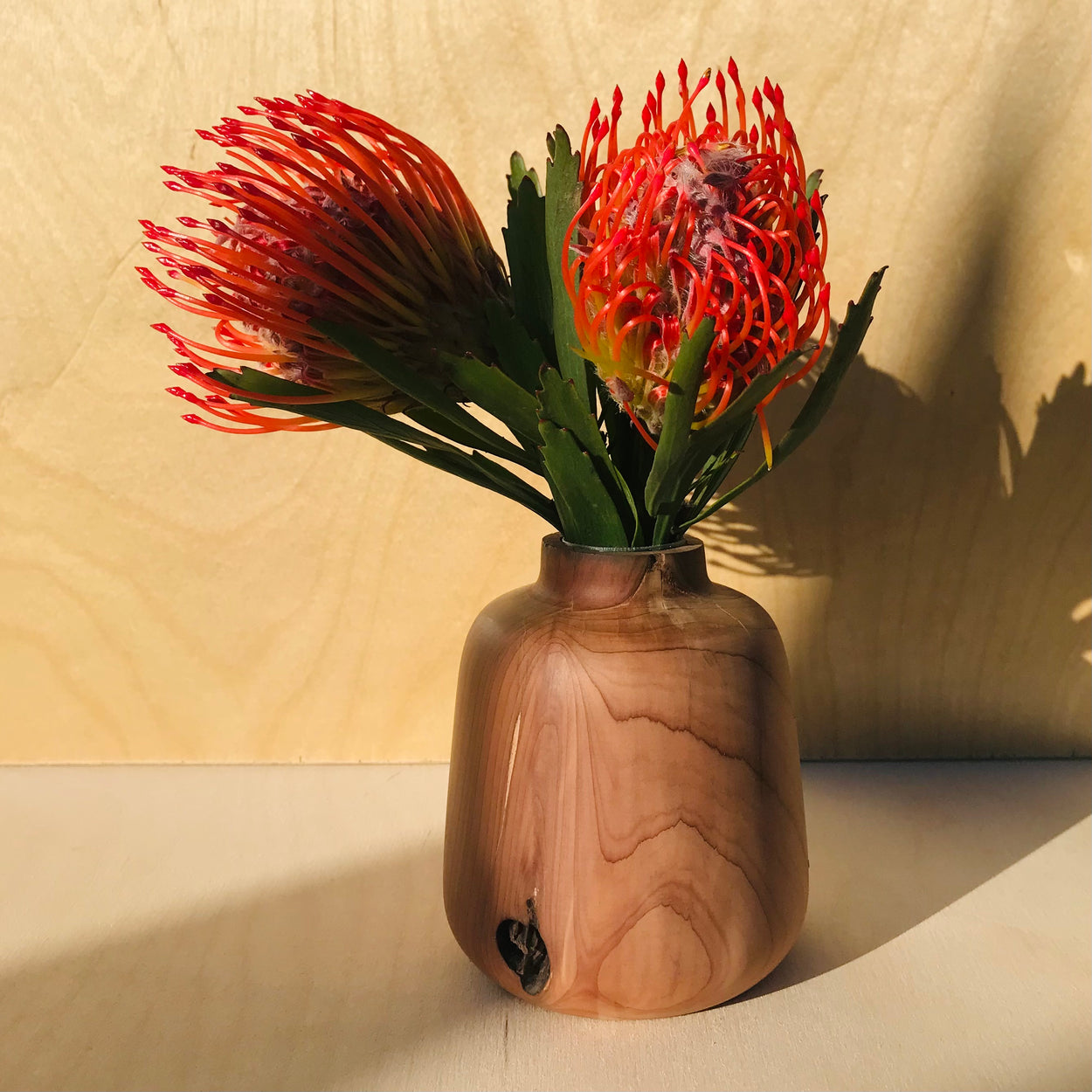 REDONDO WOOD BUD VASE - PETIT | RECLAIMED NORTH AMERICAN CEDAR