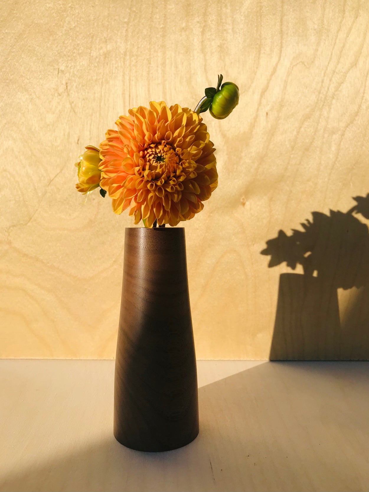 DELGADO WOOD BUD VASE - PETIT | NORTH AMERICAN WALNUT